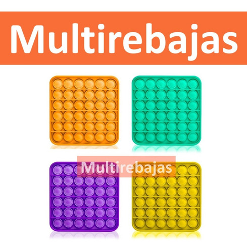 Imagen 3 de 3 de Fidgey Toy Pop It Juguete Antiestrés