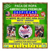 Comprar Paca Ropa Americana Escoja La Ropa 265pzas\u002F Mixta\u002F Variada.2