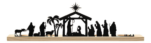 Portavelas De Metal De 30 Cm, Decoración Navideña