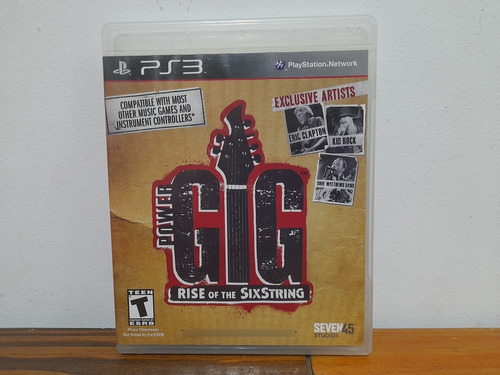 Power Gig Rise Of The Sixstring Ps3  Fisico Usado