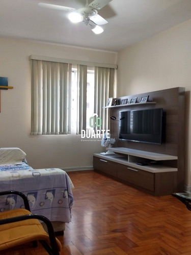 Imagem 2 de 25 de Vendo Lindo Apartamento Em São Vicente, Itararé, 2 Quartos, Sala, Cozinha, 1 Banheiro Grande, Elevador - Ap02893 - 68403188