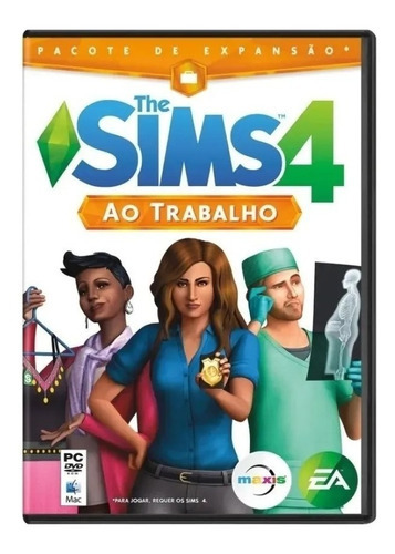 Jogo The Sims 4 Pacote De Expansão Ao Trabalho Para Pc