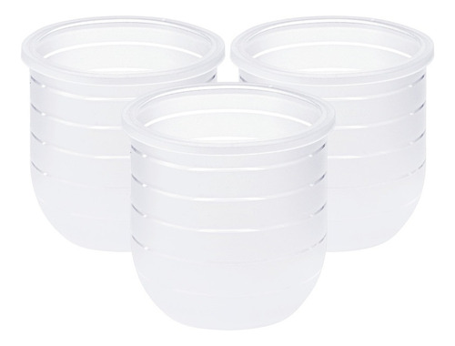 Repuestos X3 Vasos Bolsa Silicona De Mamaderas Boon 120ml