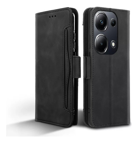 Funda Tipo Cartera C/soporte 2 En 1 P/xiaomi Poco M6 Pro 4g