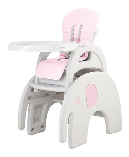 Mesa Silla Comedor Para Bebé 2 En 1 Tipo Escritorio Ebaby