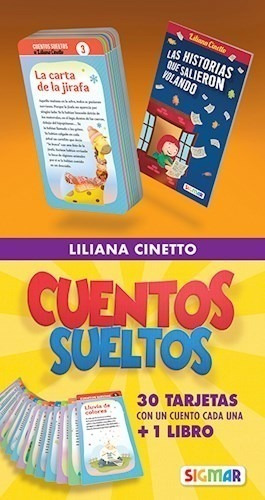 Cuentos Sueltos 1 Libro + 30 Tarjetas Liliana Cinetto