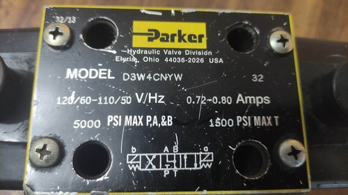 Valvula Hidraulica Direccional Parker