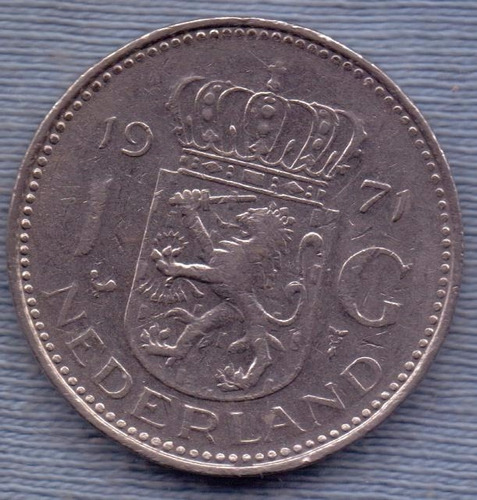 Holanda 1 Gulden 1971 * Juliana I *