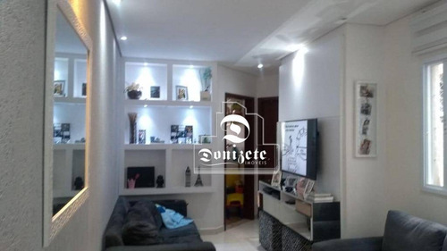 Cobertura À Venda, 112 M² Por R$ 445.000,00 - Campestre - Santo André/sp - Co11525