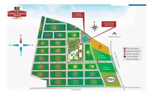 Lote En Poblado Campestre - Santo Tomas (cm&d141).