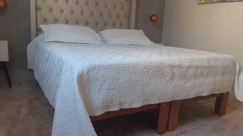 Imagem 1 de 10 de Cama Casal Queen Padrão Penafort 158x198x35