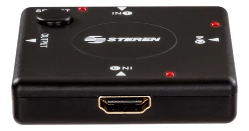 Selector Semi Automático Hdmi® De 3 Entradas | 200-383