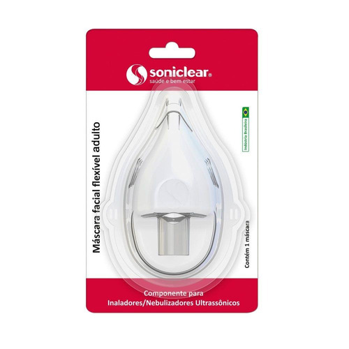 Máscara De Pvc Cristal Adulto - Soniclear