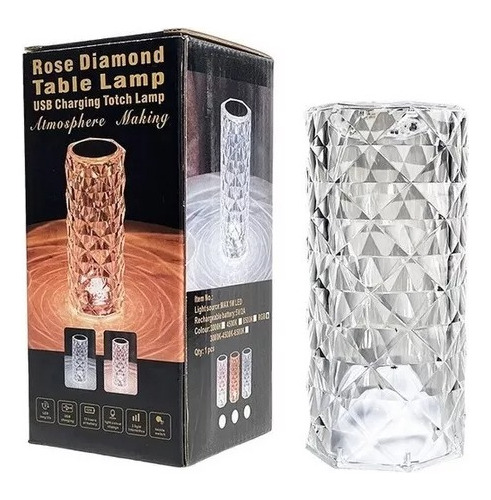 Lampara Led Diamond Con Control Colores Rgb