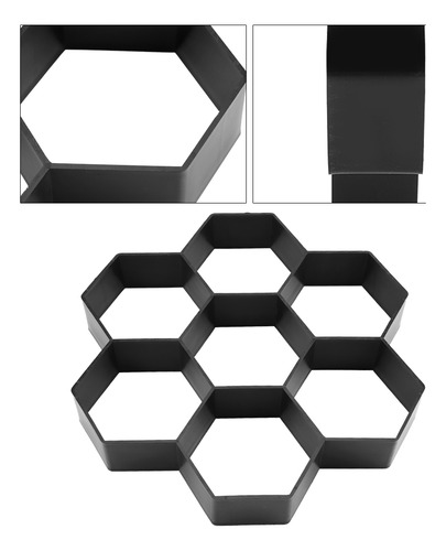 Molde Path Maker, 1 Pieza De Trampolín De Hormigón Para Jard