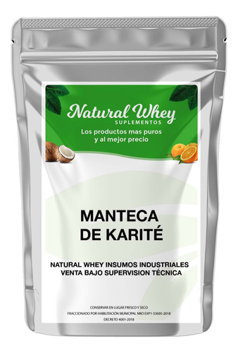 Manteca De Karite Pura 250 Gramos 