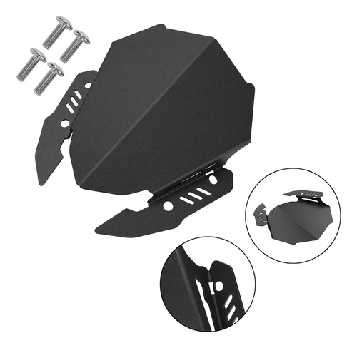 Parabrisas Para Yamaha Mt-15 18-23 Mt-125 20-21 Negro