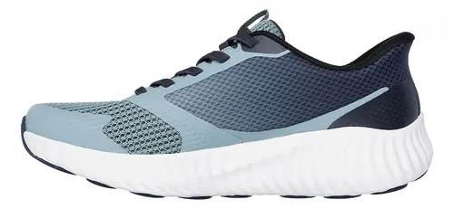 Skechers Tenis Go Run Now Hombre Azul