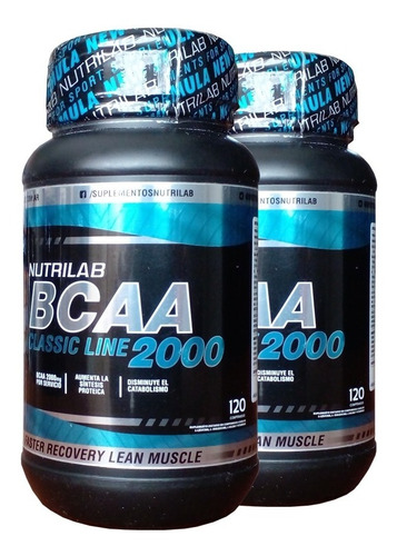 Bcaa 2000 Nutrilab X 240 Comp. Promo