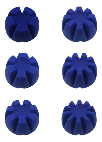 6 Piezas De Modelos De Silicona Con Base De Flores Para