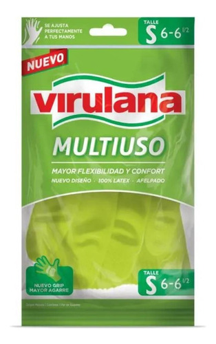 Guantes Virulana Multiuso Talle S X 1 Par