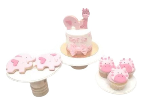 Torta Baby Shower Minitortas Cupcakes Cookies Candy Bar
