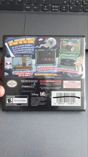 Phineas And Ferb Quest For Cool Stuff Nintendo Ds Nuevo (Usado)