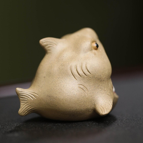 Estatua De Tiburón, Adorno Para Mascotas De Té, Colección