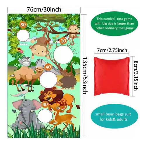 Toss Game Decoraciones Juego Kit Colgando Para Actividades