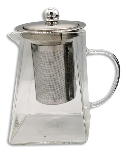 Tetera De Vidrio Tea Time 550ml 12.5x8.5cm