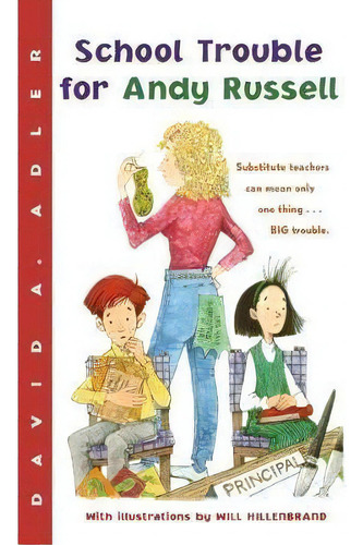 School Trouble For Andy Russell, De David A. Adler. Editorial Gulliver Books, Tapa Blanda En Inglés