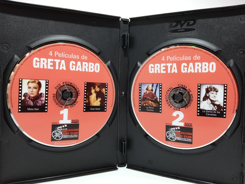 Imagen 5 de 5 de 4 Películas De Greta Garbo - Dvd - Colección Cine Club
