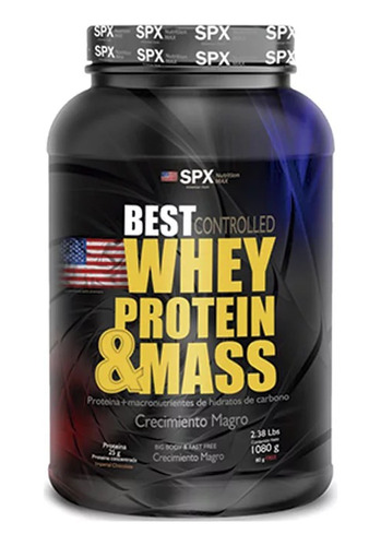 Proteina Whey & Mass Spx Americam Style 1080g