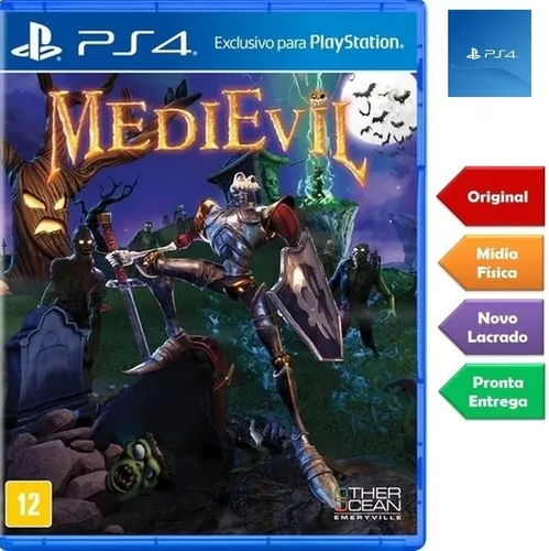 Jogo Game Medievil - Ps4