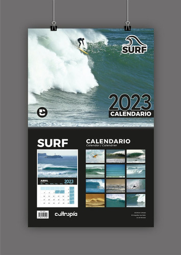 Libro Calendario Surf 2023 - Pellon Martin,jose