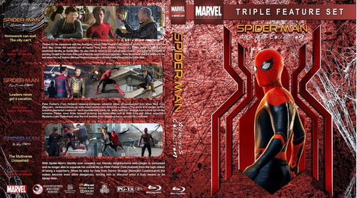 Spider-man Coleccion Blu Ray Tom Holland