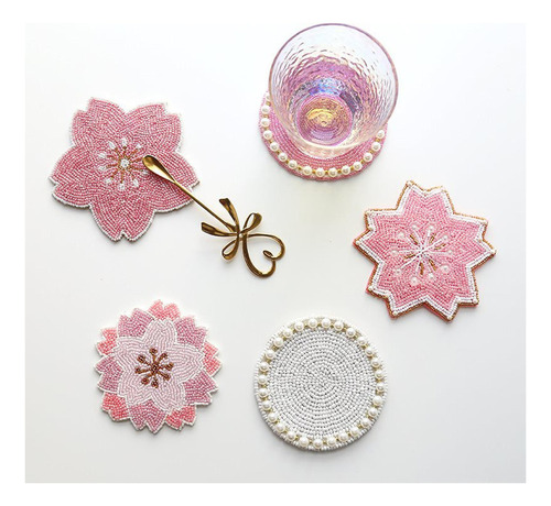 Perla De Madera Y Gemas Para Manualidades