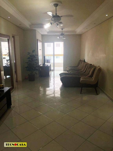 Excelente Apartamento Com 03 Dormitórios Para Venda Com 99 M² No Bairro Vila Tupi Em Praia Grande/sp. - Ap6463