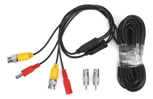 Cable De Alimentación Cctv, 4 Piezas, Cable De Video Bnc, Si