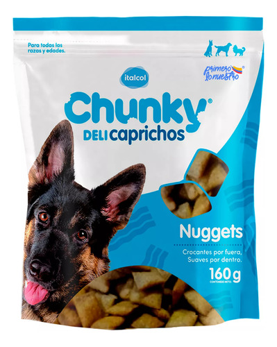 Snack Para Perro Delicaprichos Chunky 160g X 5 Und