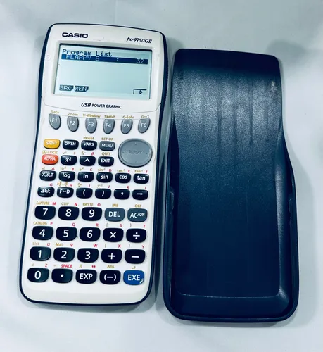 Calculadora Gráfica Casio Fx-9750gii Color Blanco (Usado)