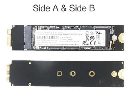 Imagen 2 de 3 de Disco Ssd 512gb Compatible 100% Air 2010-2011 A1369- A1370