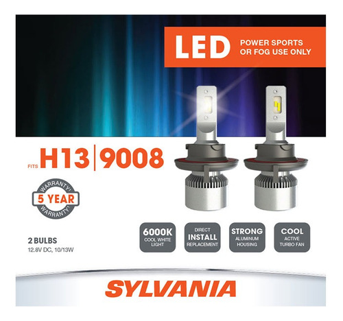 Foco Led H 13 9008 Osram Aleman Par