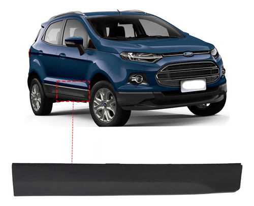 Moldura Puerta Delantera Ford Ecosport 2015 2016 Derecha