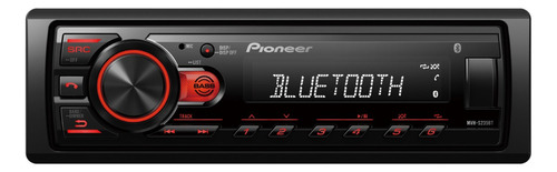 Estéreo Pioneer Mvh-s235bt Bluetooth Usb Negro 50w