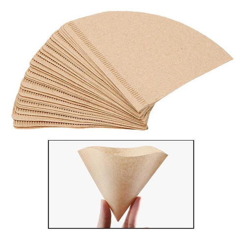 T Máquina De Papel De Filtro De Café Verter Sobre 1-2 Tazas