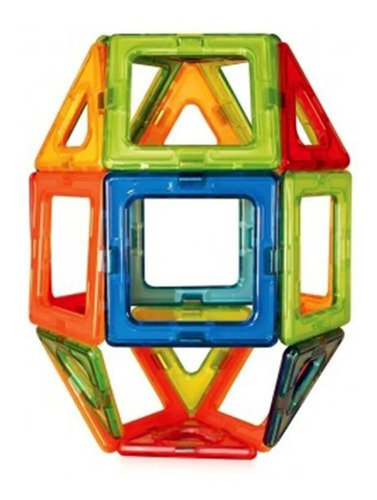 Juego De Construcción Magnéticos 26 Pz Con Imanes Antex 1261