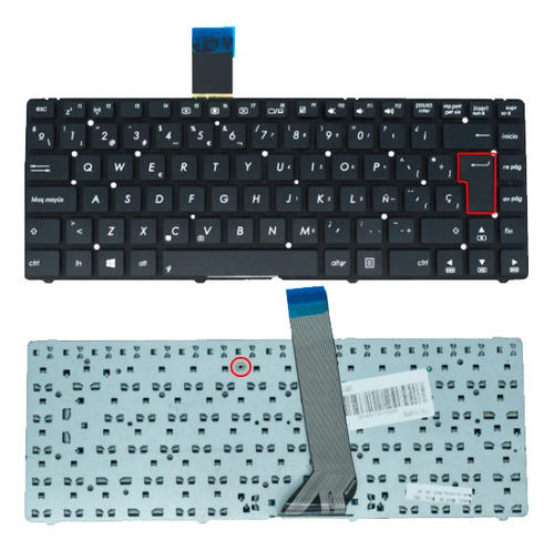 Teclado Generico Asus K45 K45a A45a U44 K45vd A45 U44s K45v