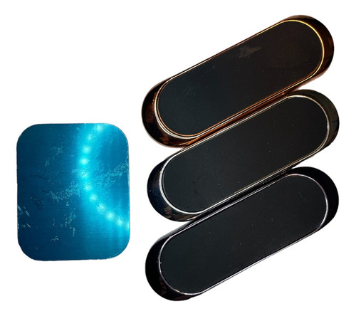 10 Soporte Auto Magnético Iman Celular Gps Universal Cocina Color Rosa oro