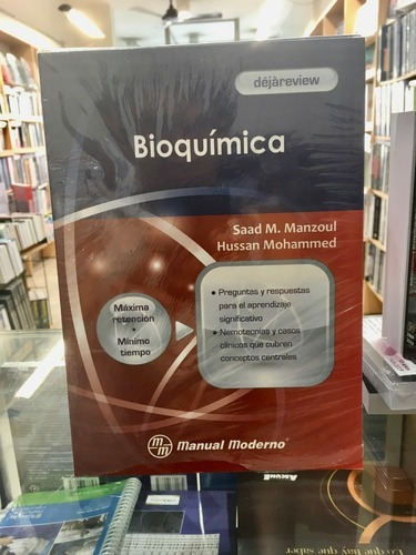 Bioquímica Serie Dejáreview, de SAAD M MANZOUL y s. Editorial MANUAL MODERNO en español